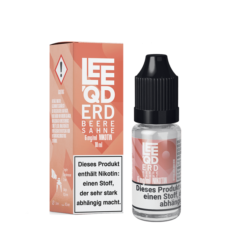 Liquid Crazy Erdbeere Sahne - Leeqd