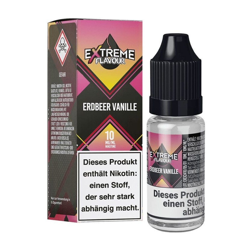 Liquid Erdbeer Vanille - Extreme Flavour