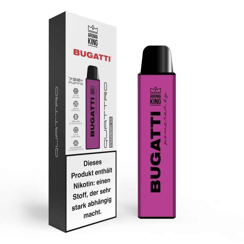 Strawberry Ice 20mg - Aroma King Bugatti Quattro E...