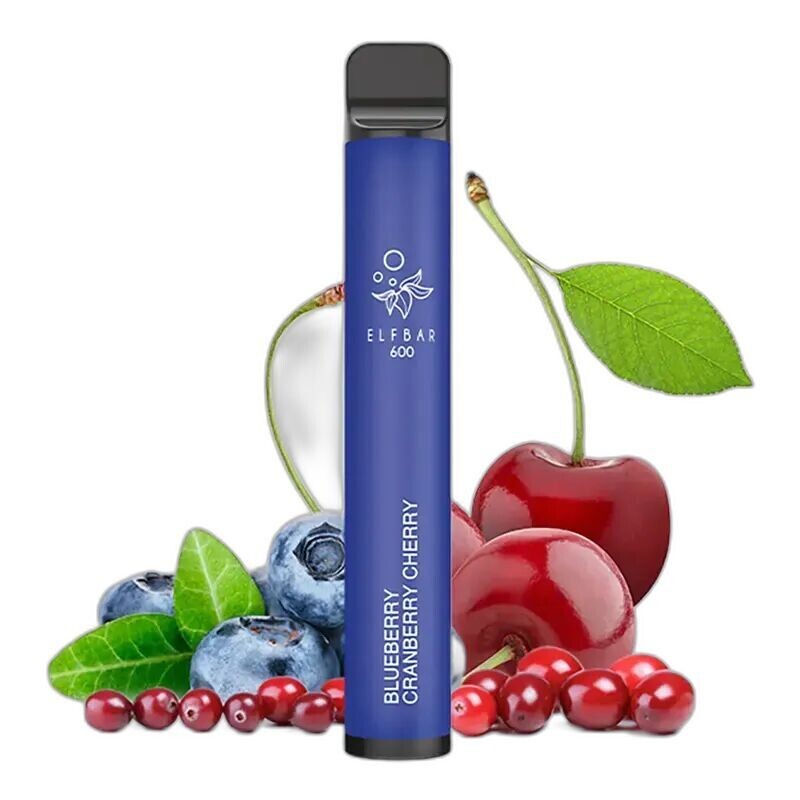 Elfbar 600 - Blueberry Cranberry Cherry 20mg