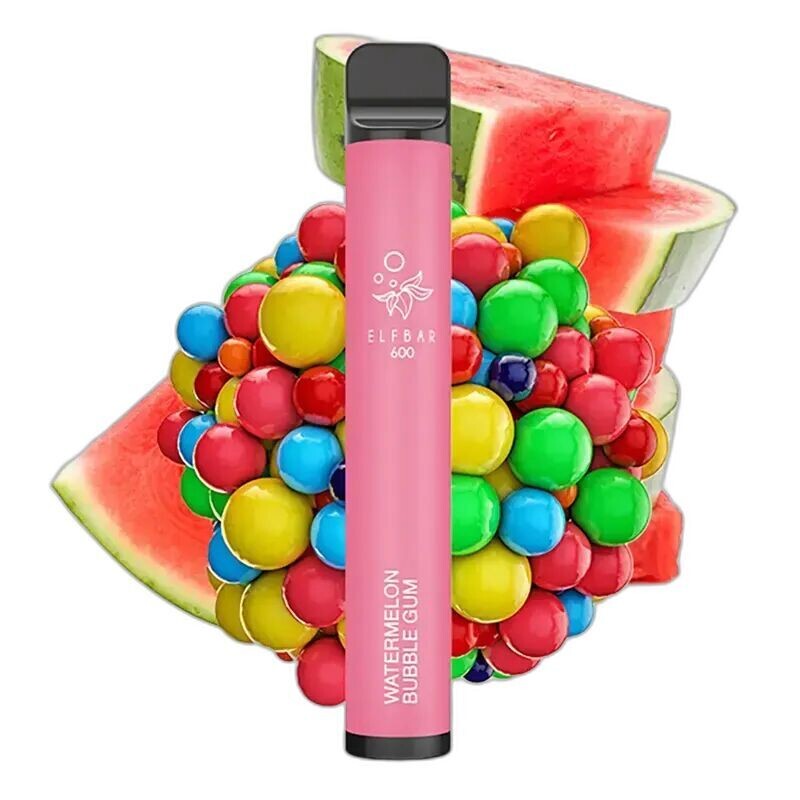 Elfbar 600 - Watermelon Bubble Gum 20mg