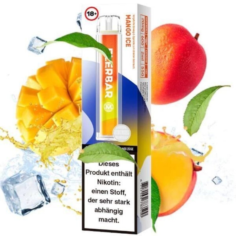 Mango Ice 20mg - Flerbar E-Shisha