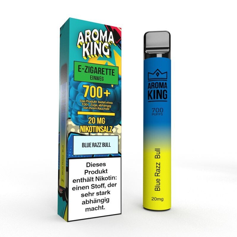 Blue Razz Bull 20mg - Aroma King E-Shisha