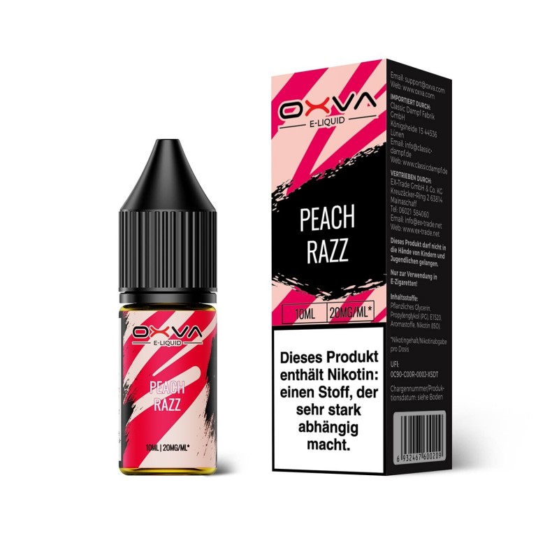 Liquid Peach Razz - Oxva