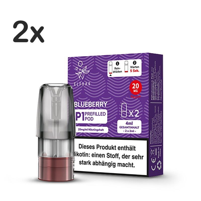 Blueberry 20mg - Mate 500 P1
