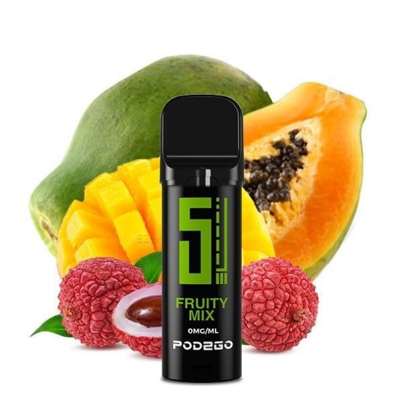 Fruity Mix 0mg - 5 Elements Pods