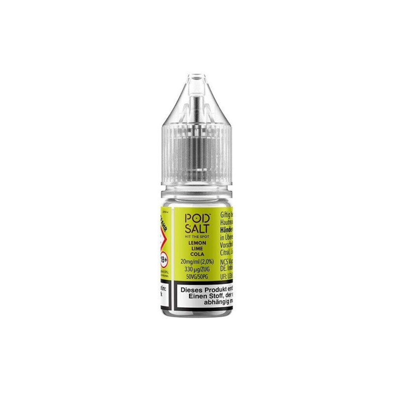 Liquid Lemon Lime Cola - Pod Salt Xtra