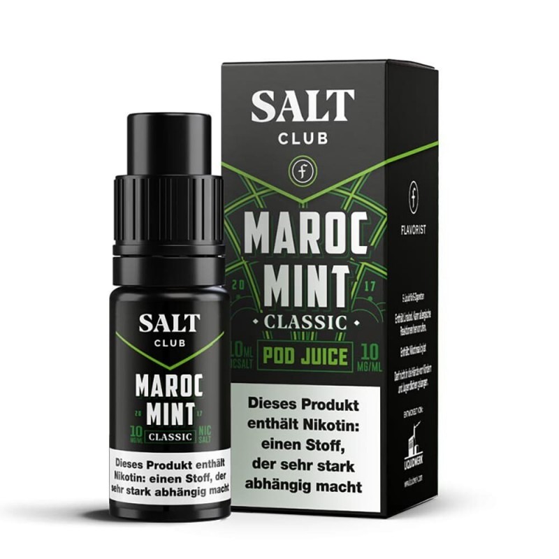 Liquid Maroc Mint Classic - Flavorist Salt Club