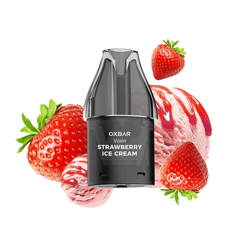 Strawberry Ice Cream 20mg - Oxbar Voxin Pods