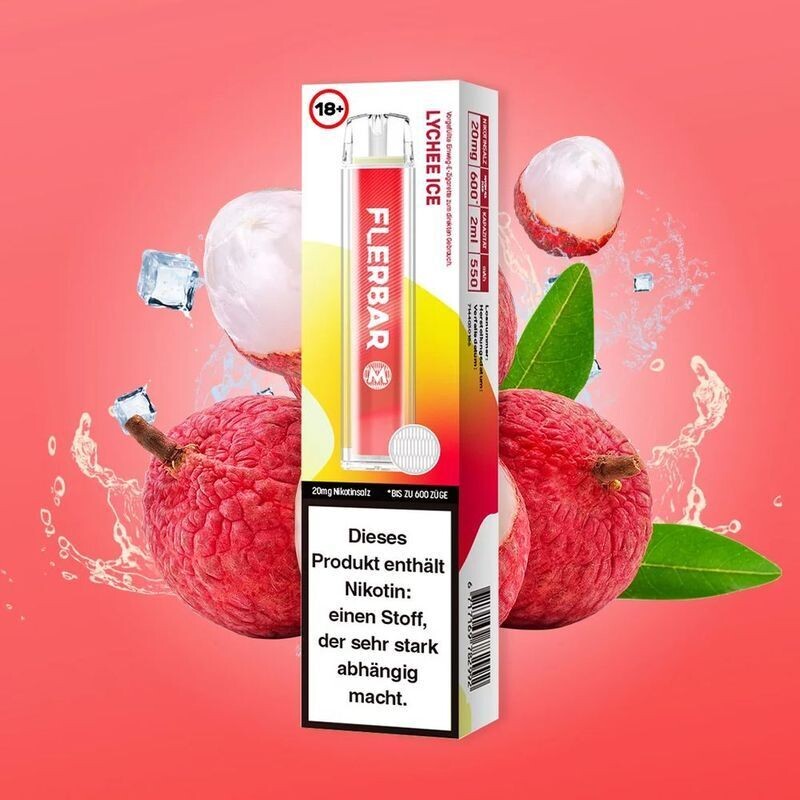 Lychee Ice 20mg - Flerbar E-Shisha