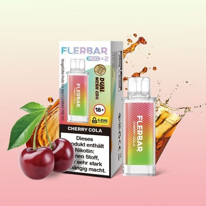 Cherry Cola 20mg - Flerbar Pods