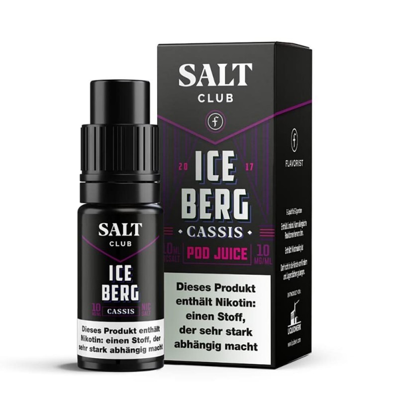 Liquid Iceberg Cassis - Flavorist Salt Club