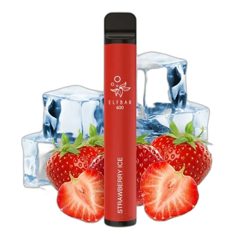 Elfbar 600 - Strawberry Ice 20mg