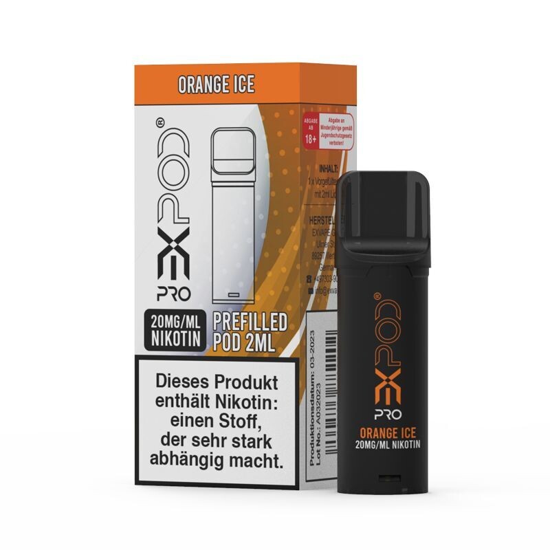 Orange Ice 20mg - Expod Pro Pods