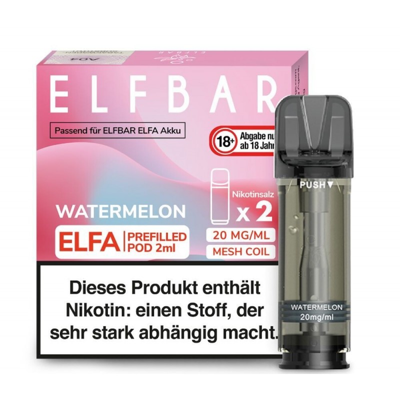 Watermelon Elfa Pods - 20mg