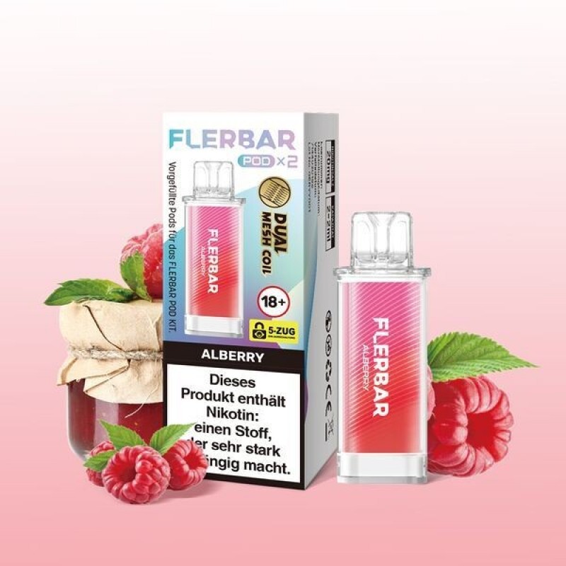 Alberry 20mg - Flerbar Pods