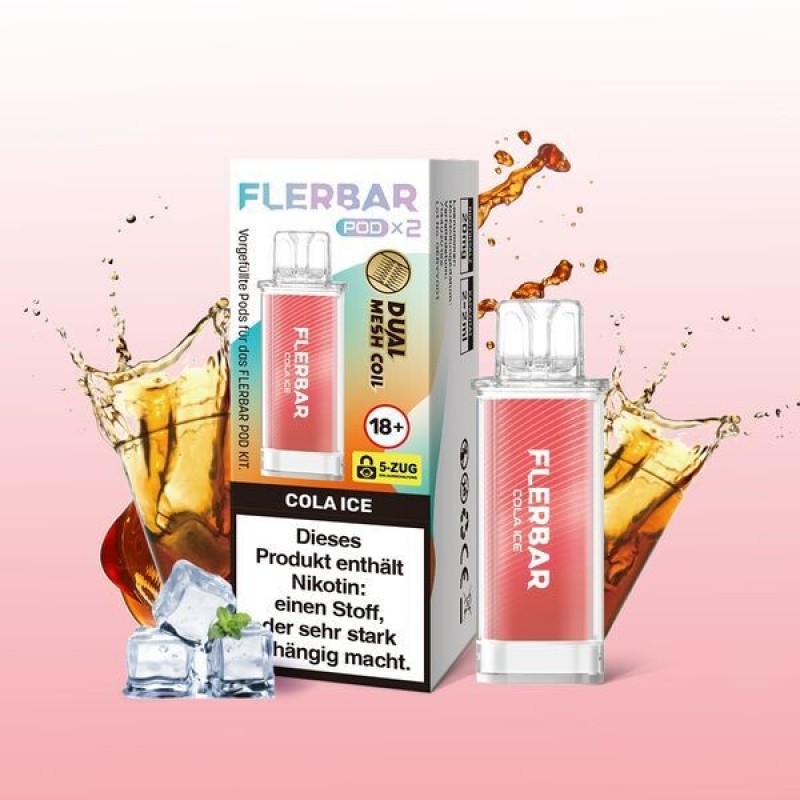 Cola Ice 20mg - Flerbar Pods