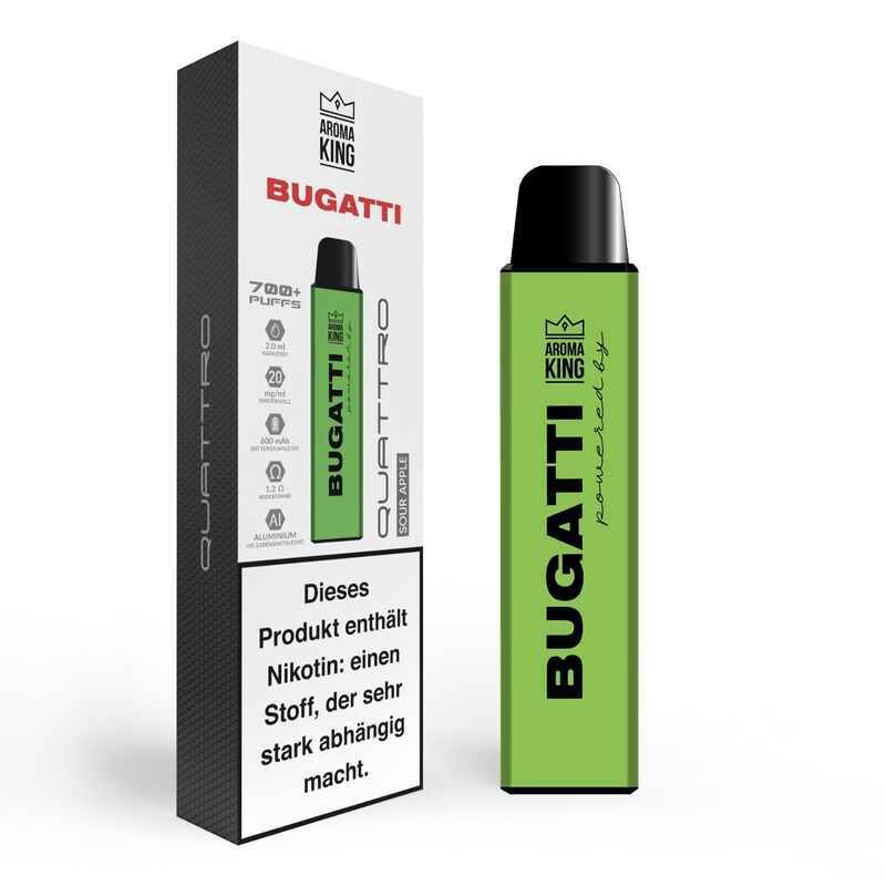 Sour Apple 20mg - Aroma King Bugatti Quattro E-Shi...