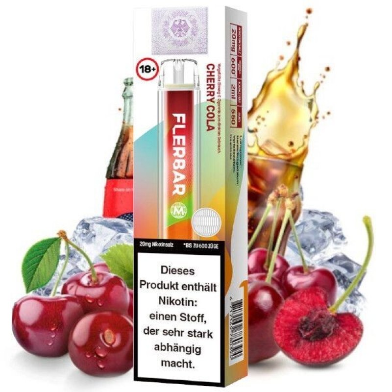 Cherry Cola 20mg - Flerbar E-Shisha