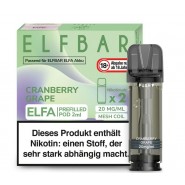 Cranberry Grape Elfa Pods - 20mg