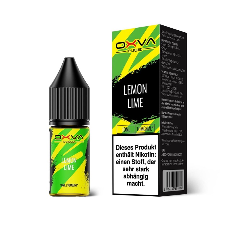 Liquid Lemon Lime - Oxva