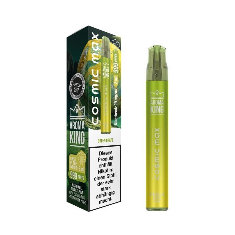 Green Apple 20mg - Aroma King Cosmic Max E-Shisha
