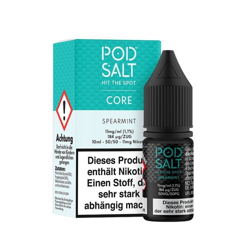 Liquid Spearmint - Pod Salt Core