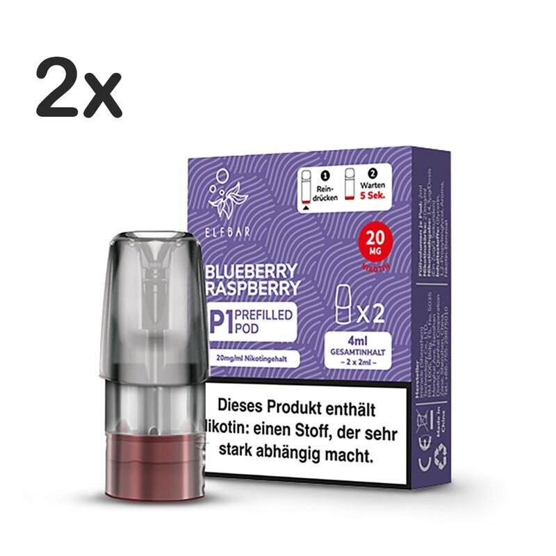 Blueberry Raspberry 20mg - Mate 500 P1
