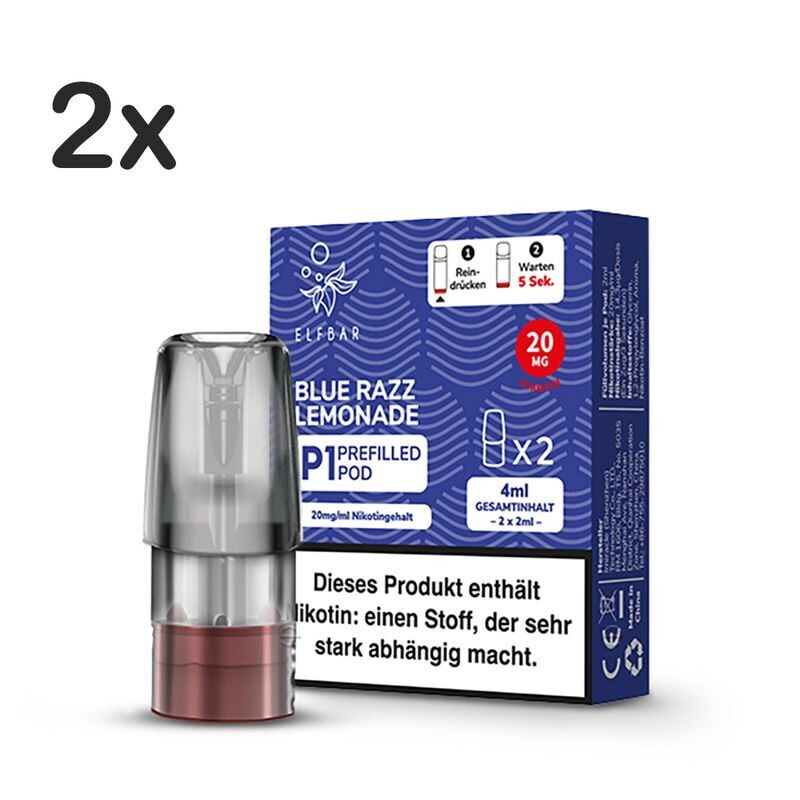 Blue Razz Lemonade 20mg - Mate 500 P1
