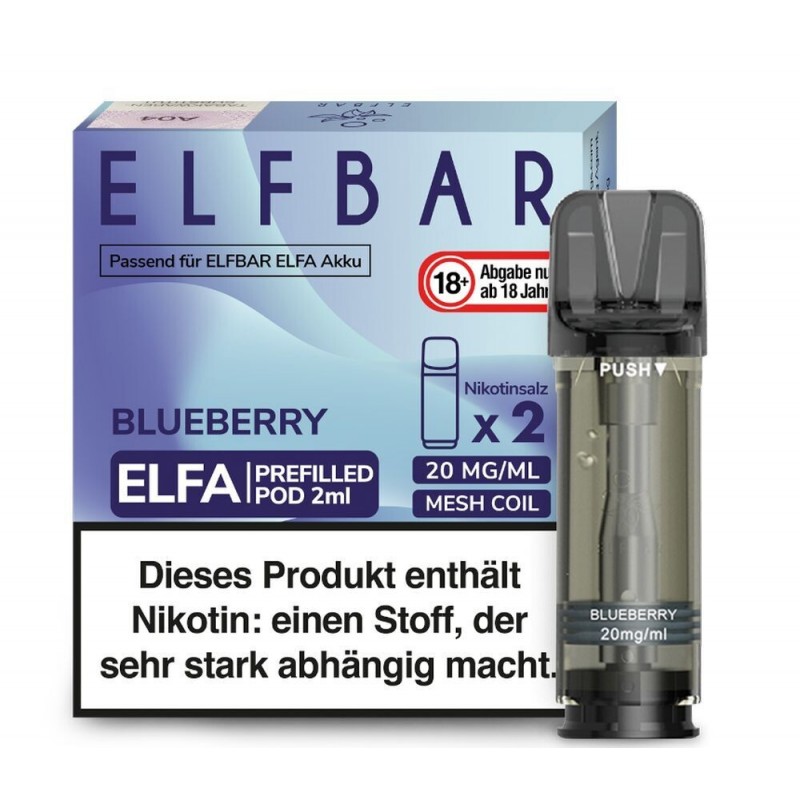 Blueberry Elfa Pods - 20mg