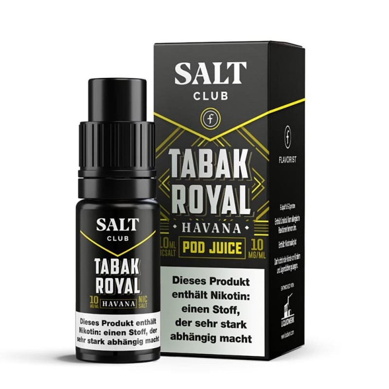 Liquid Tabak Royal Hanava - Flavorist Salt Club