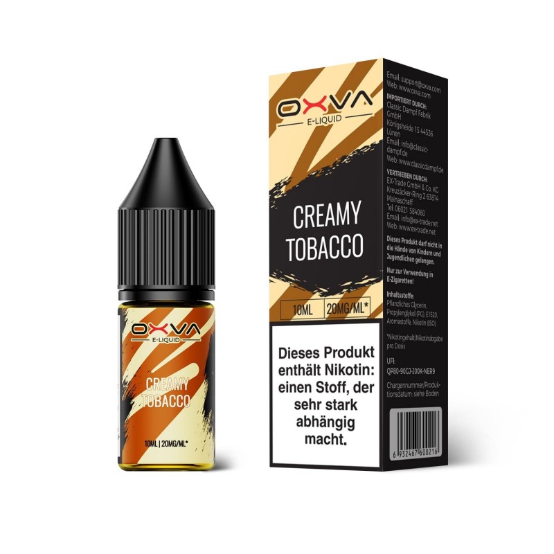 Liquid Creamy Tobacco - Oxva