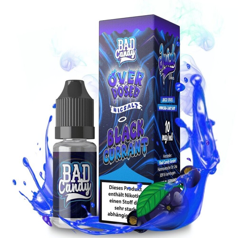 Liquid Blackcurrant Lemonade - Bad Candy Overdosed