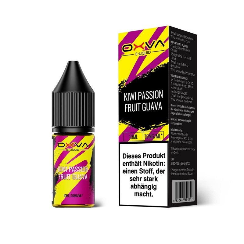 Liquid Kiwi Passion Fruit Guava - Oxva