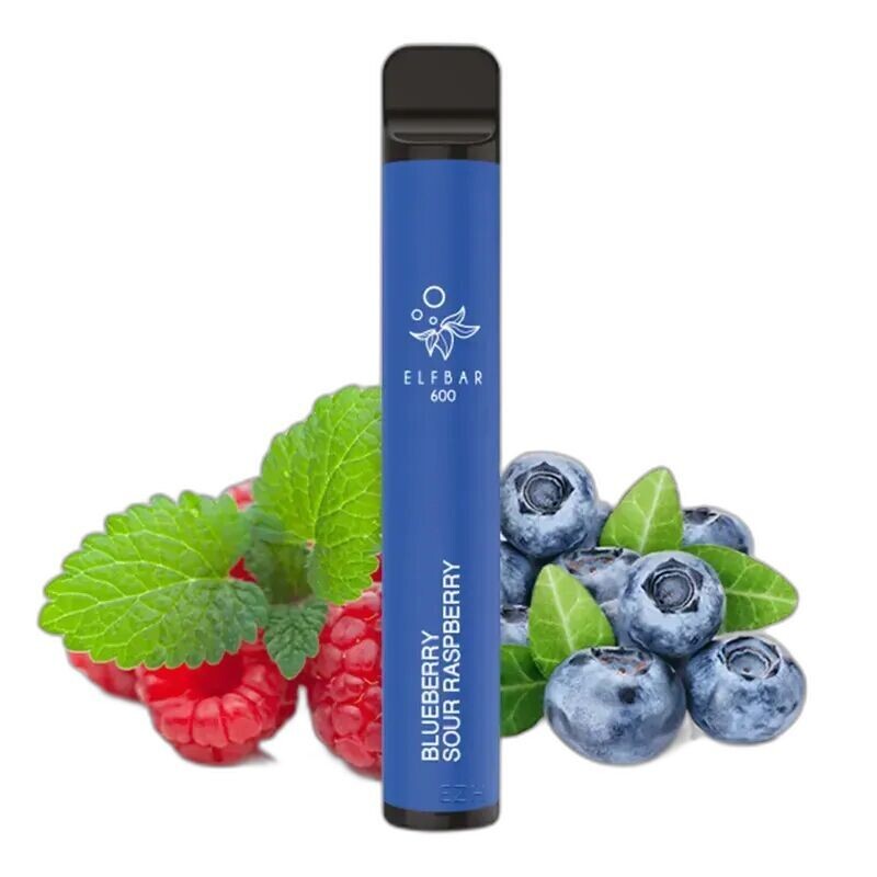 Elfbar 600 - Blueberry Sour Raspberry 20mg