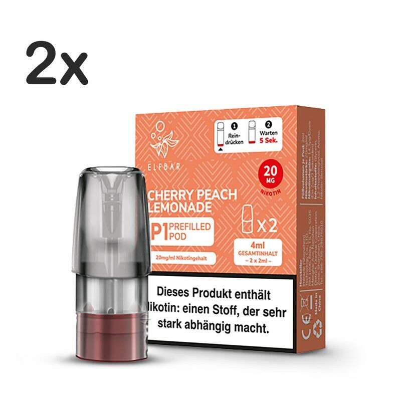 Cherry Peach Lemonade 20mg - Mate 500 P1
