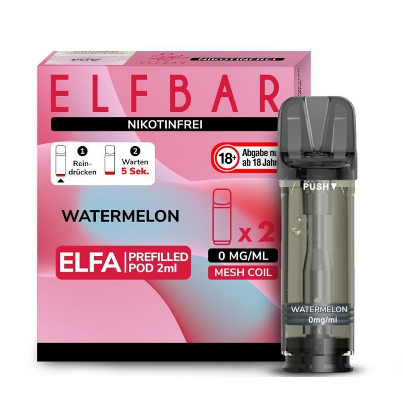 Watermelon Elfa Pods - ohne Nikotin