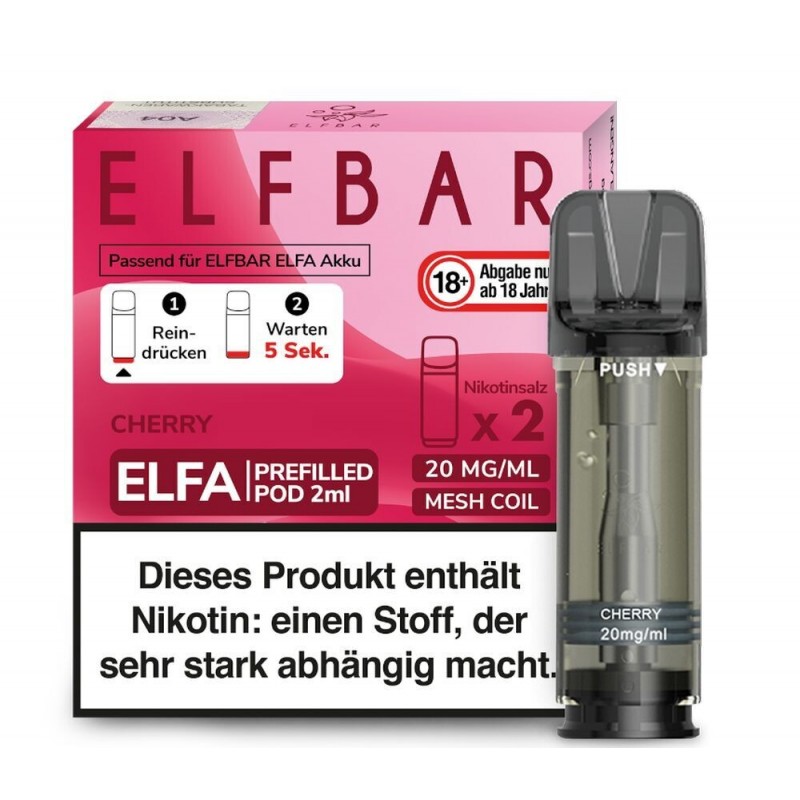 Cherry Elfa Pods - 20mg