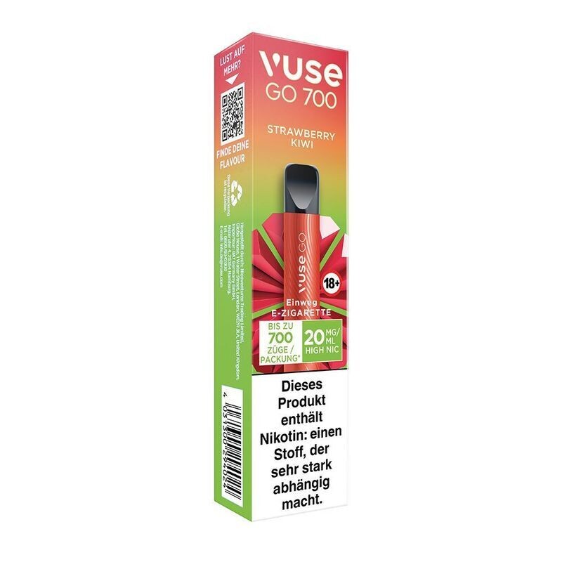 Strawberry Kiwi 20mg - Vuse Go 700 E-Shisha