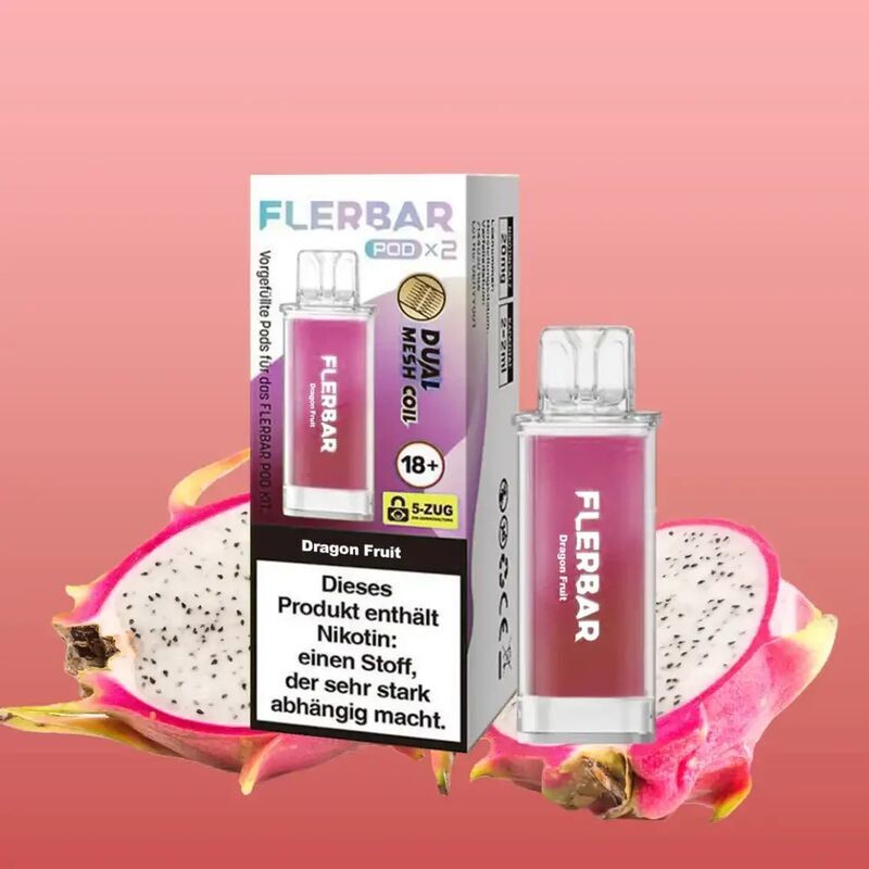 Dragon Fruit 20mg - Flerbar Pods