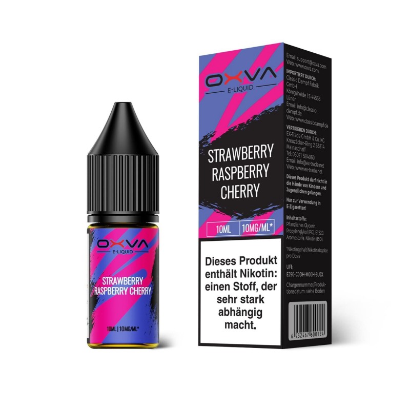 Liquid Strawberry Raspberry Cherry - Oxva