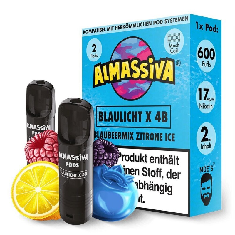 Blaulicht X 4B 17mg - Al Massiva Pods