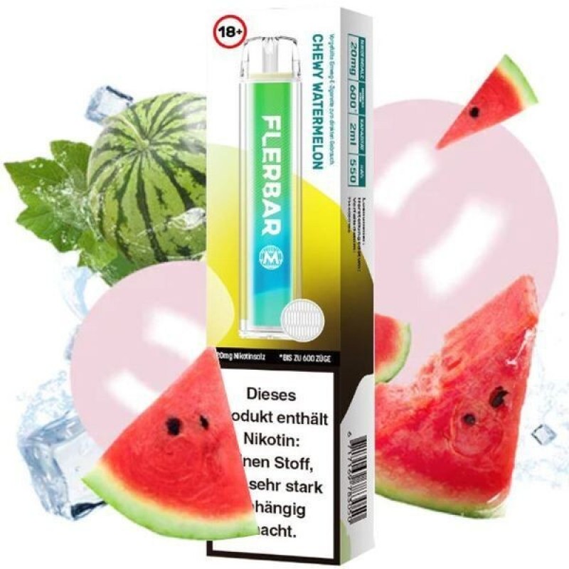 Chewy Watermelon 20mg - Flerbar E-Shisha