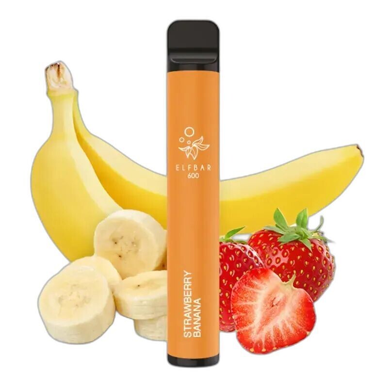 Elfbar 600 - Strawberry Banana 20mg