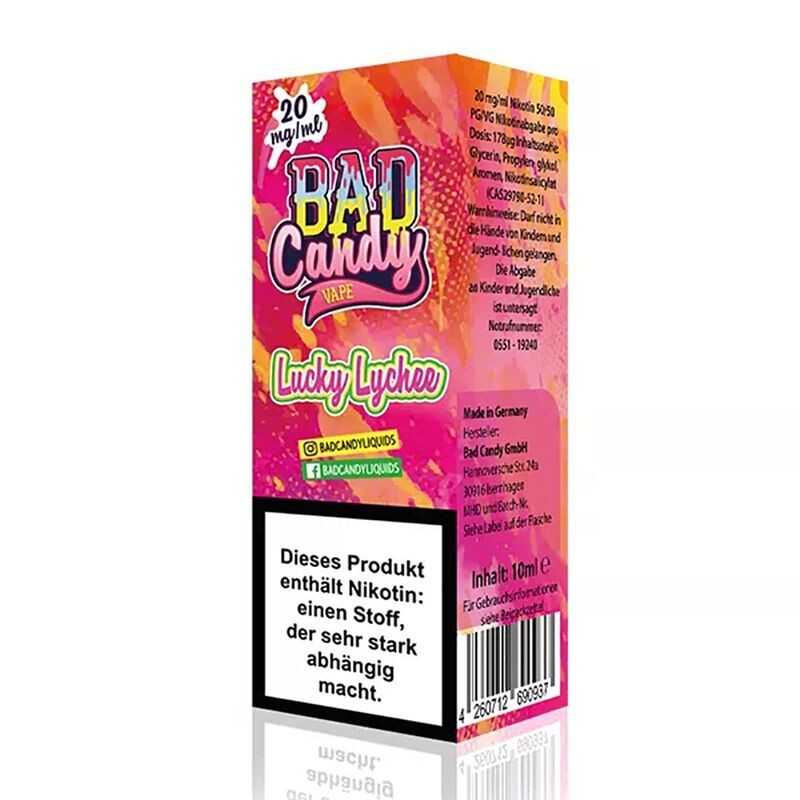 Liquid Lucky Lychee 20mg - Bad Candy