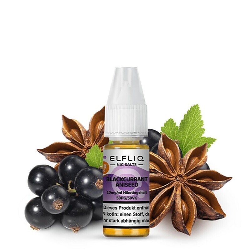 Liquid Blackcurrant Aniseed - Elfliq