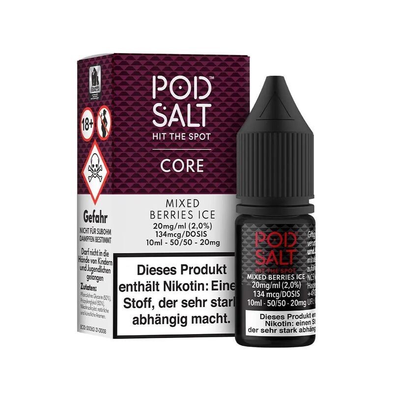 Liquid Mixed Berries Ice - Pod Salt Core