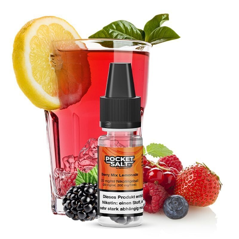 Liquid Berry Mix Lemonade 20mg - Pocket Salt