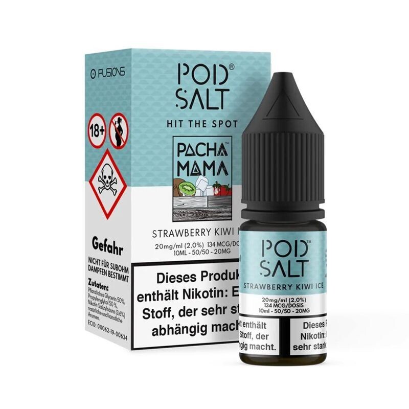 Liquid Strawberry Kiwi Ice 20mg - Pod Salt Fusion