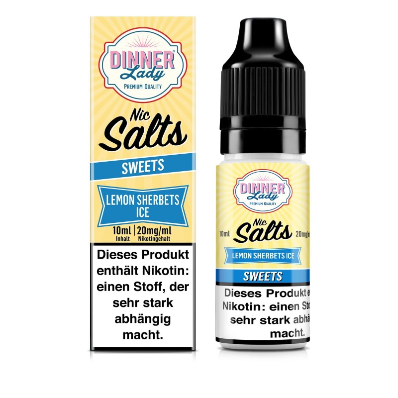 Liquid Lemon Sherbets Ice - Dinner Lady